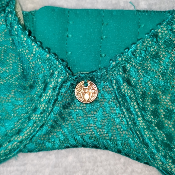 🆕Natori | Lynx Underwire Teal Bra Size 32B - Picture 4 of 15